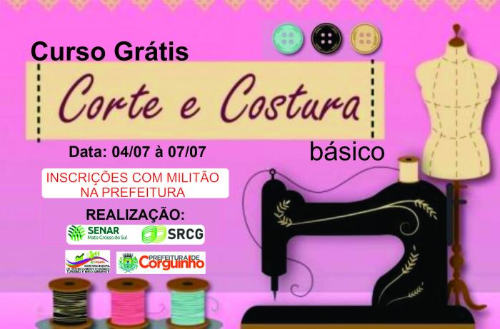 curso de corte e costura online e gratuito