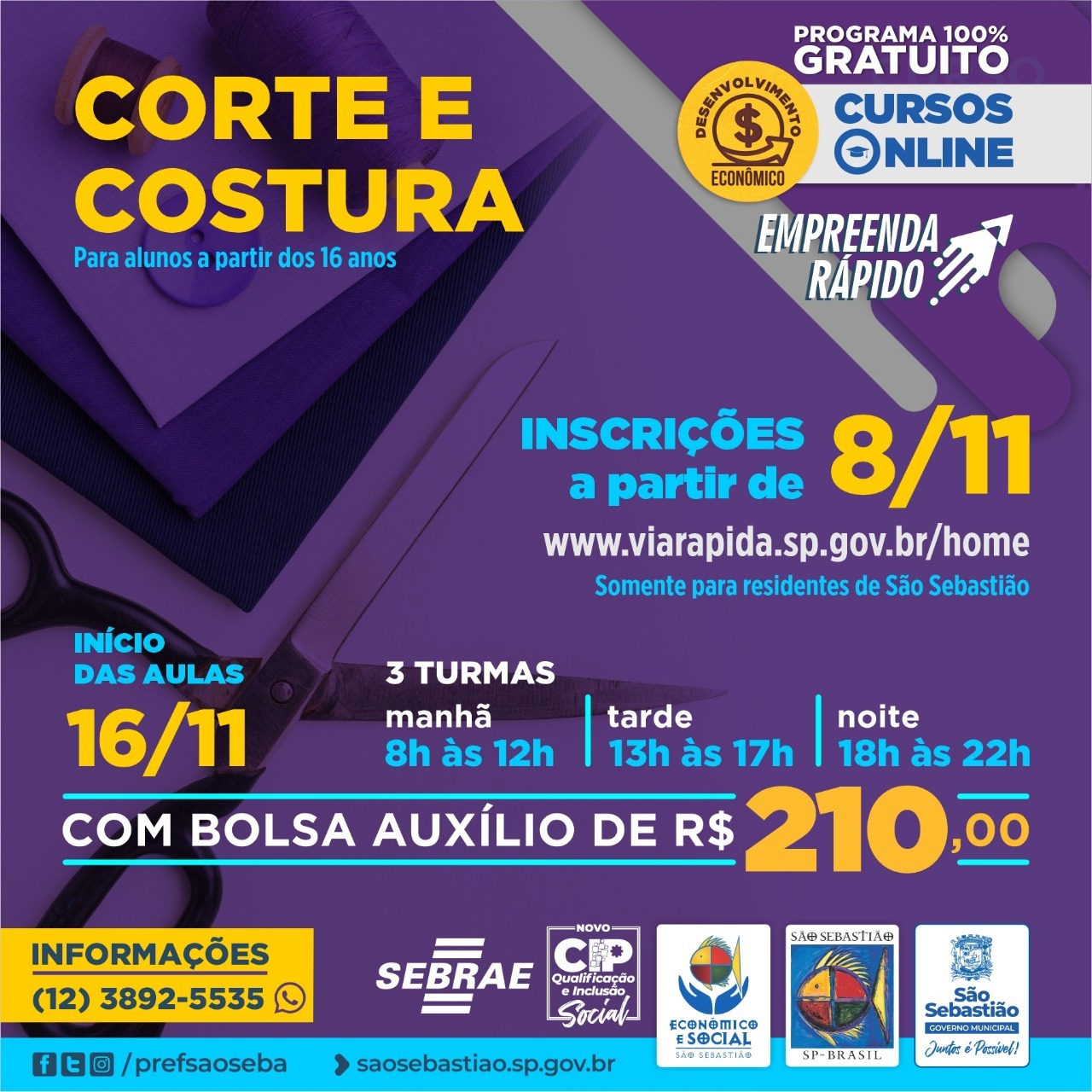 aprender corte e costura do zero