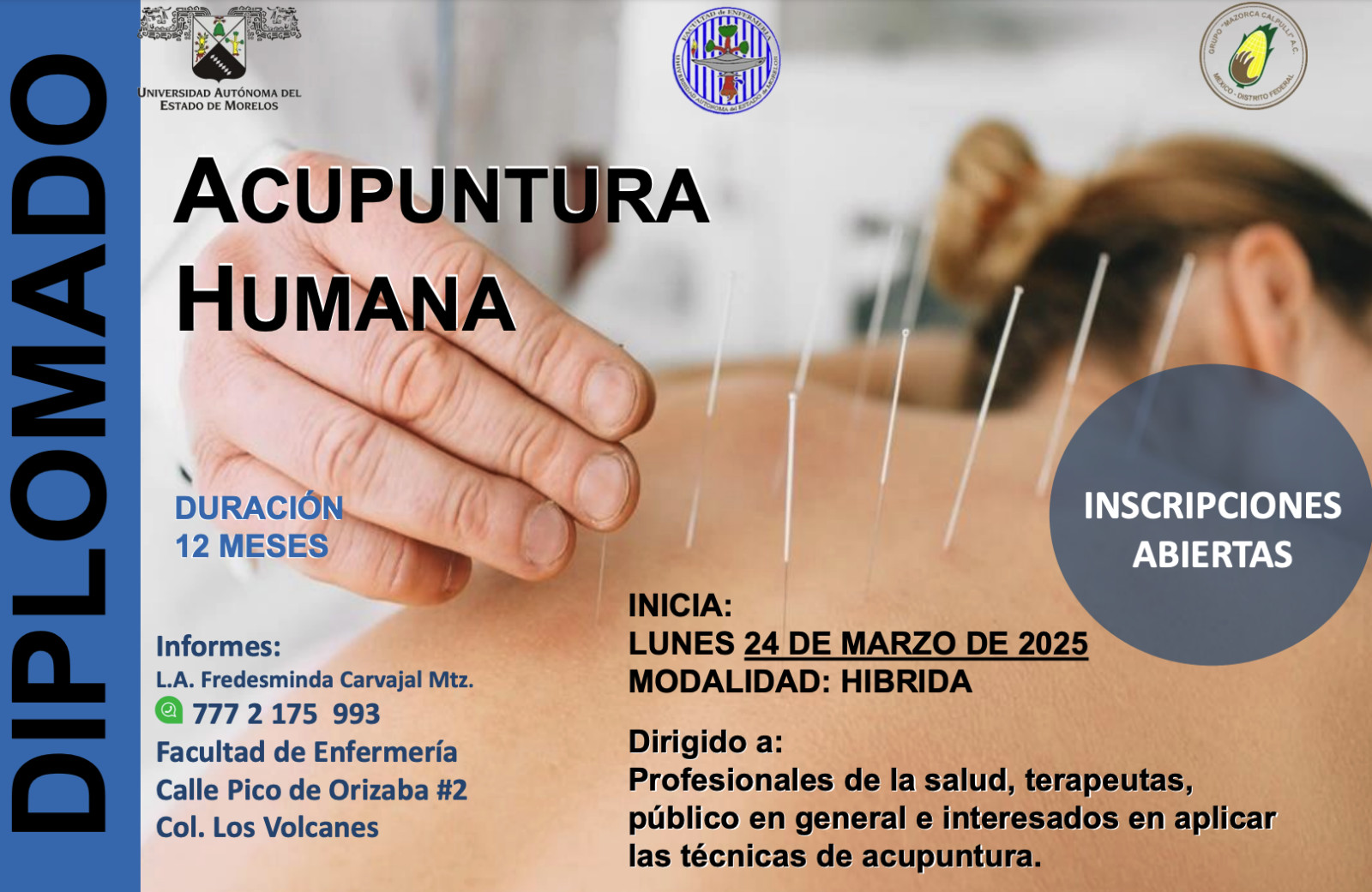 Pós-Graduação e Cursos Livres em Acupuntura