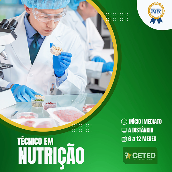 curso de nutrição online reconhecimento mec