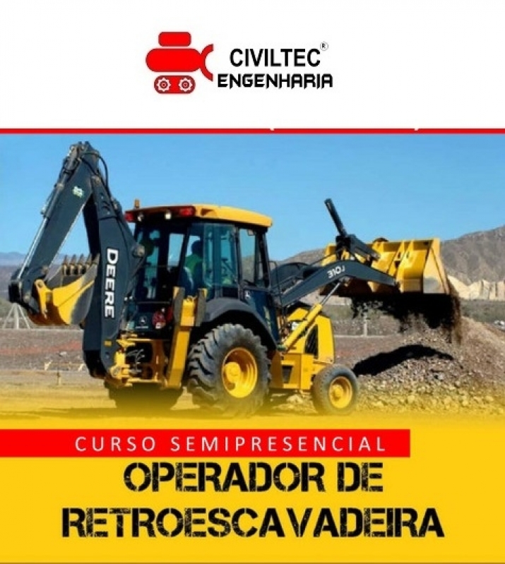requisitos para ser operador de retroescavadeira