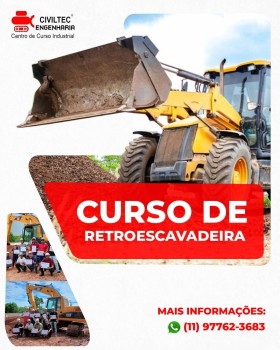 curso retroescavadeira