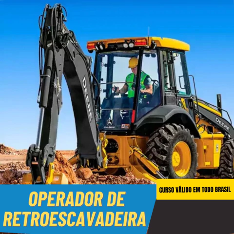 curso retroescavadeira