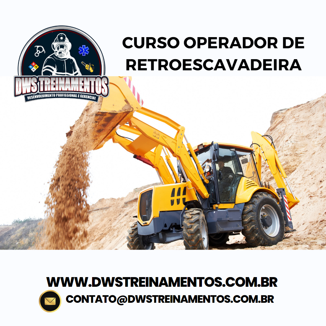 curso retroescavadeira