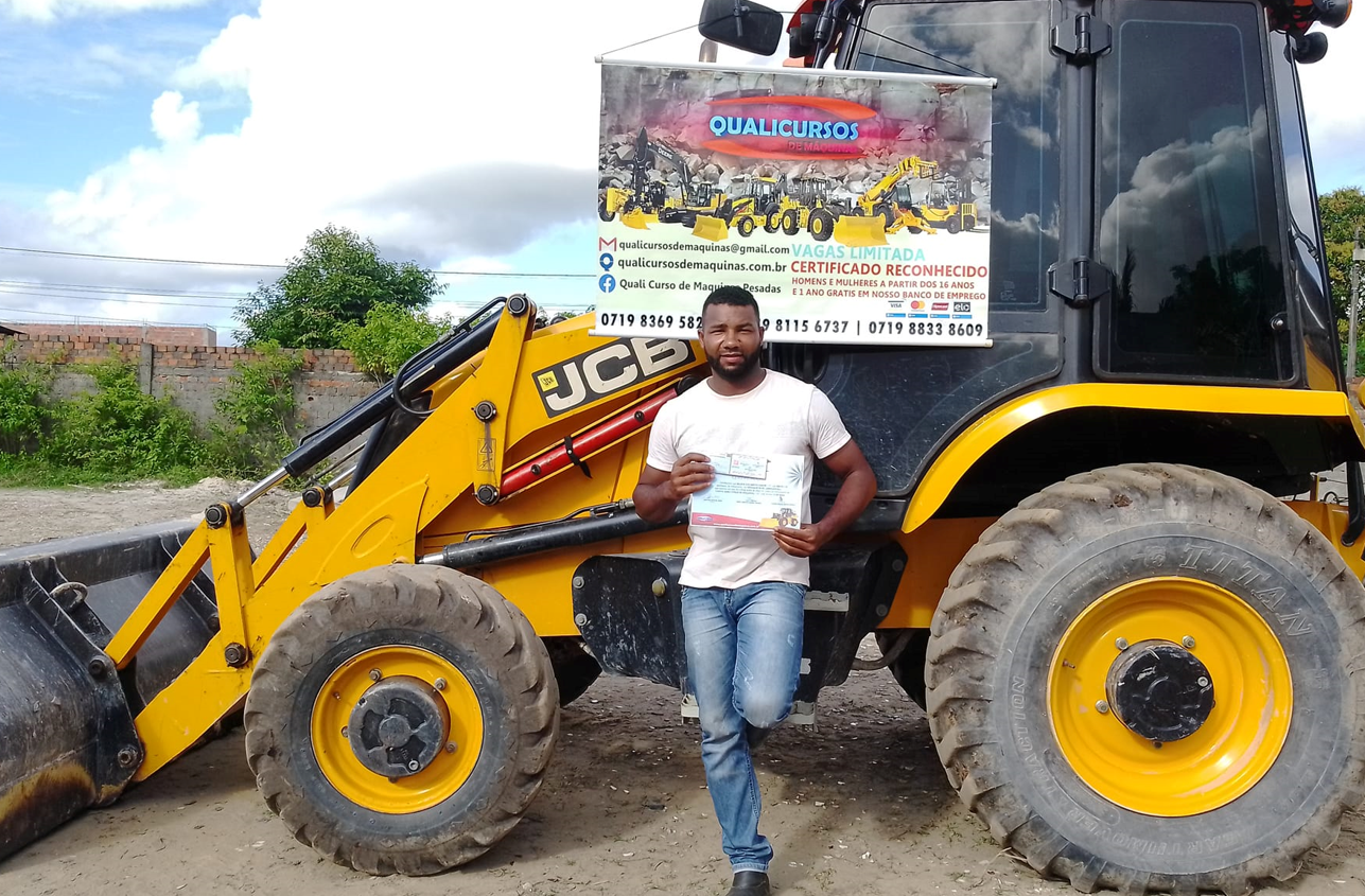 quanto custa curso de retroescavadeira
