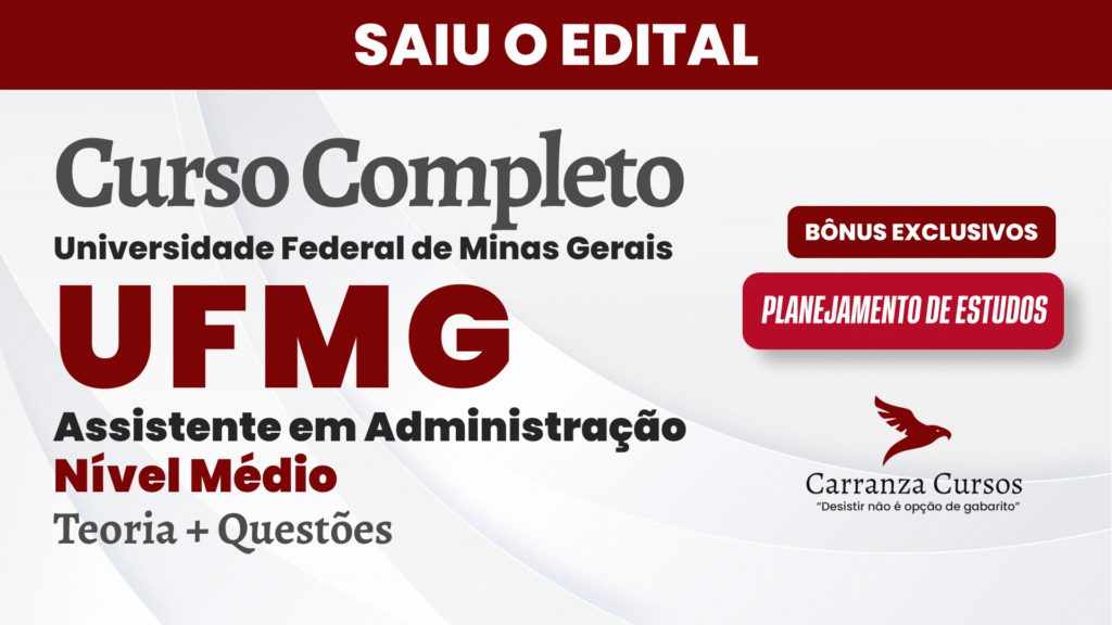 notas de corte UFMG