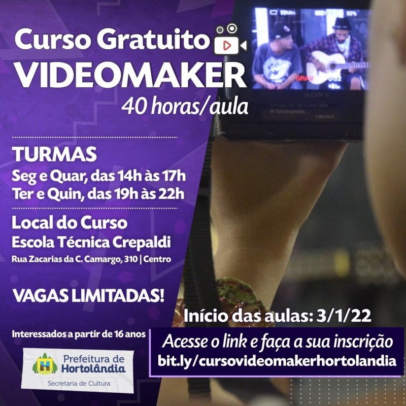 custo curso filmmaker online
