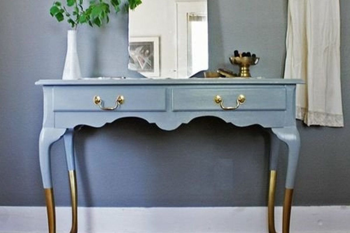 customização de móveis com giz