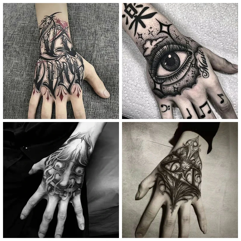 melhores ideias decalque tatuagem mao feminina masculina