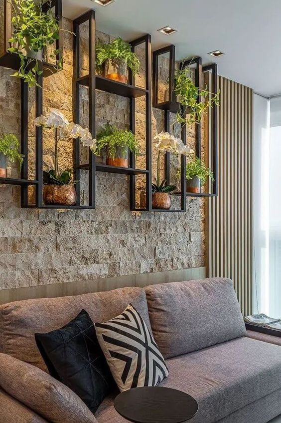 materiais naturais decoração