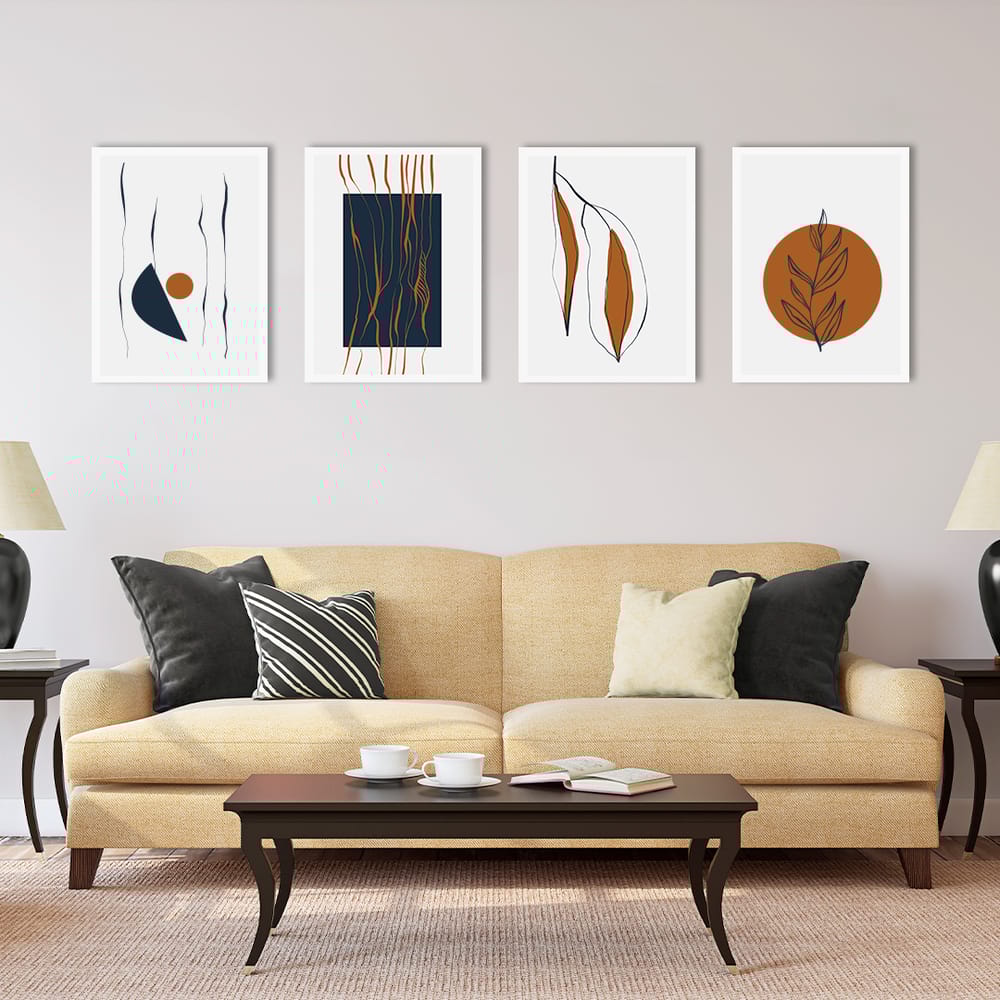 Composição de Quadros: Crie uma Galeria de Parede Incrível em 5 Passos