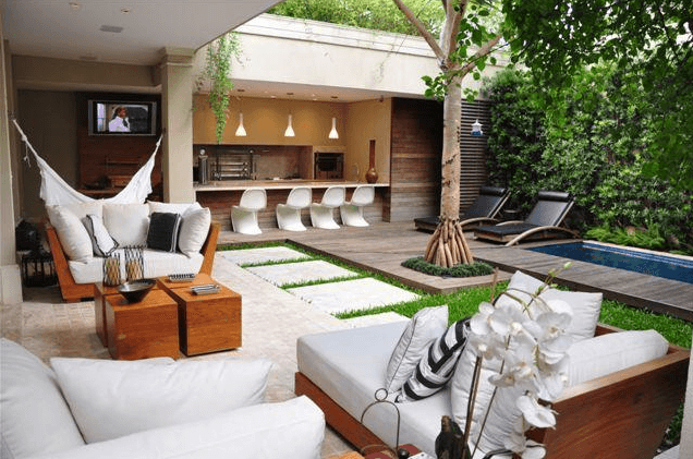 Guia Completo: Escolhendo as Cores Perfeitas para sua Área Externa de Verão