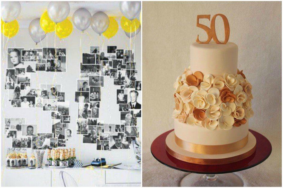 50 ideias criativas decoração aniversario 50 anos