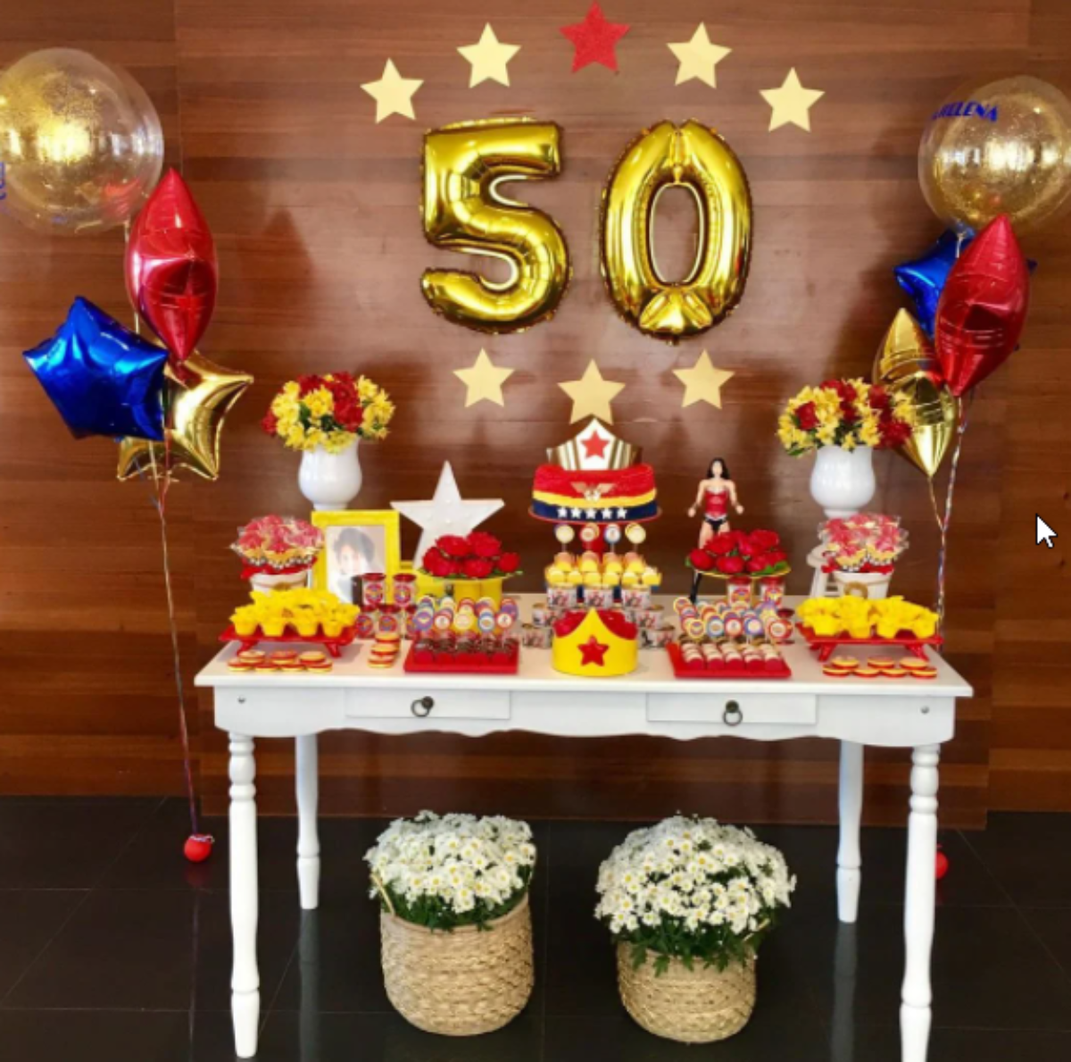 decoracao aniversario 50 anos masculino boteco