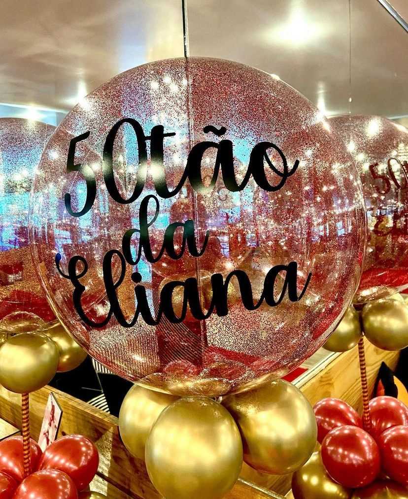 decoracao de aniversario de 50 anos