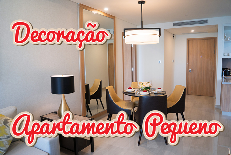 decoracao de apartamento pequeno simples e barato