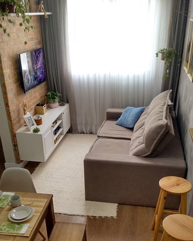 decoracao de apartamento pequeno simples e barato