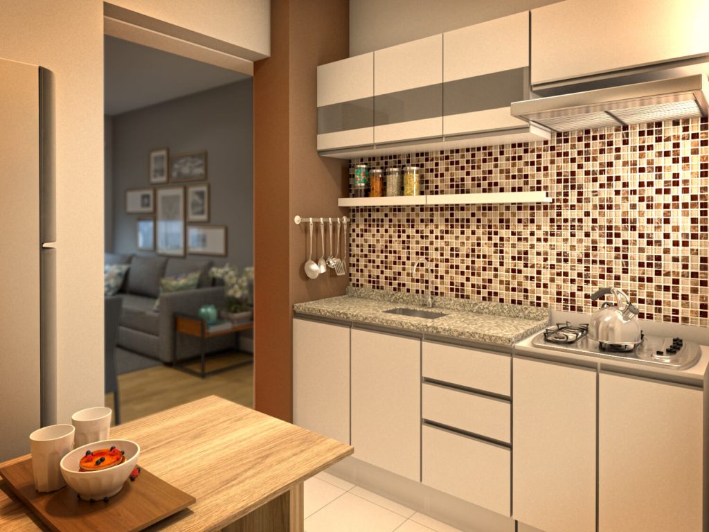 DIY: Aplique pastilhas adesivas na cozinha em 5 passos simples