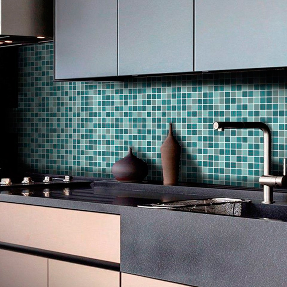 DIY: Aplique pastilhas adesivas na cozinha em 5 passos simples