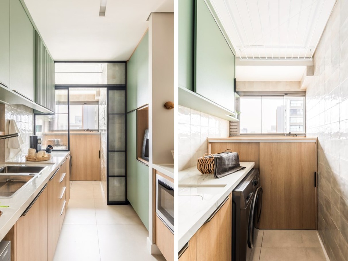 Móveis Planejados: Soluções Inteligentes para Cozinhas com Área de Serviço