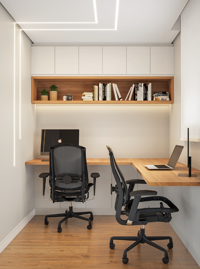 ideias para otimizar espaço em home office pequeno