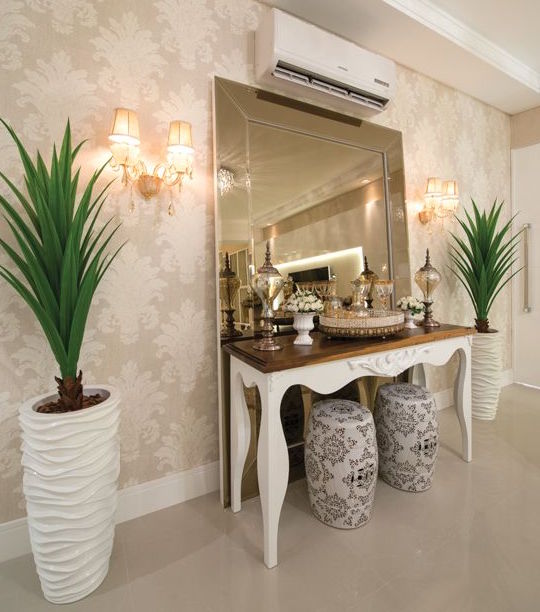 Iluminação ideal para um hall de entrada acolhedor