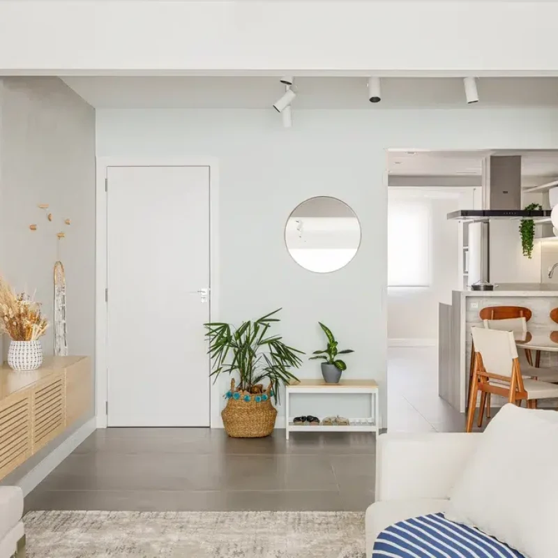 Iluminação ideal para um hall de entrada acolhedor