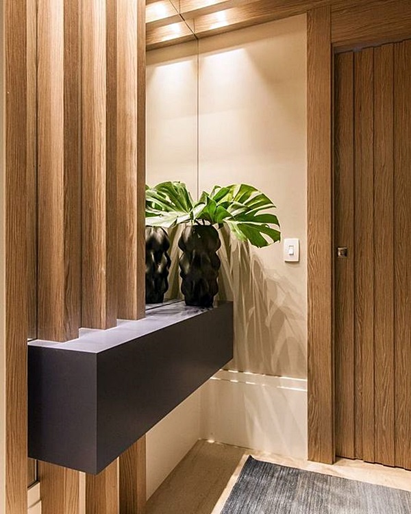 Iluminação ideal para um hall de entrada acolhedor