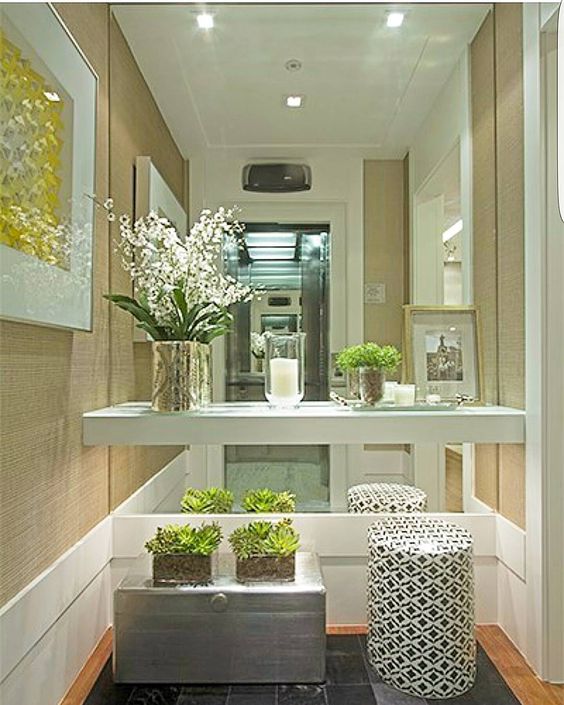 5 ideias de espelhos para ampliar seu hall de entrada pequeno