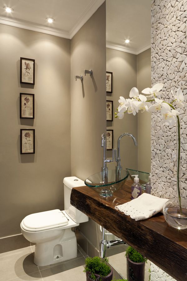 ideias para lavabo pequeno sofisticado