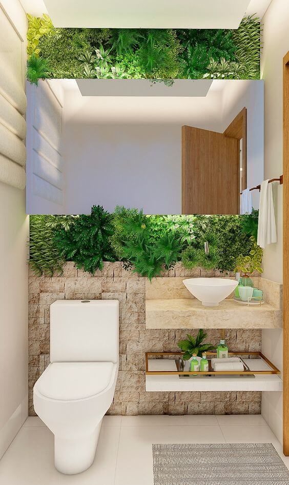 ideias para lavabo pequeno sofisticado