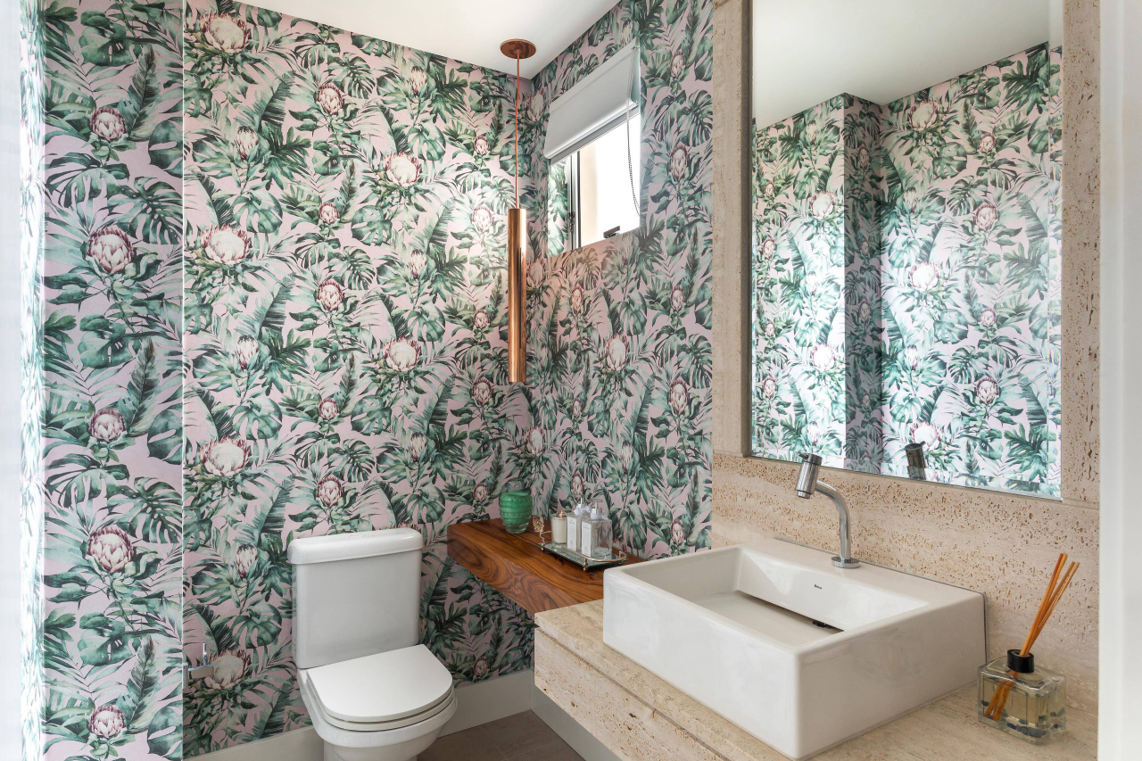como decorar lavabo pequeno e elegante