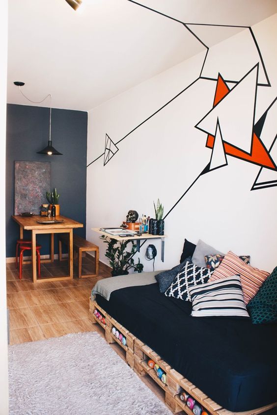 Transforme o Quarto das Crianças com Desenhos de Fita Isolante: Passo a Passo