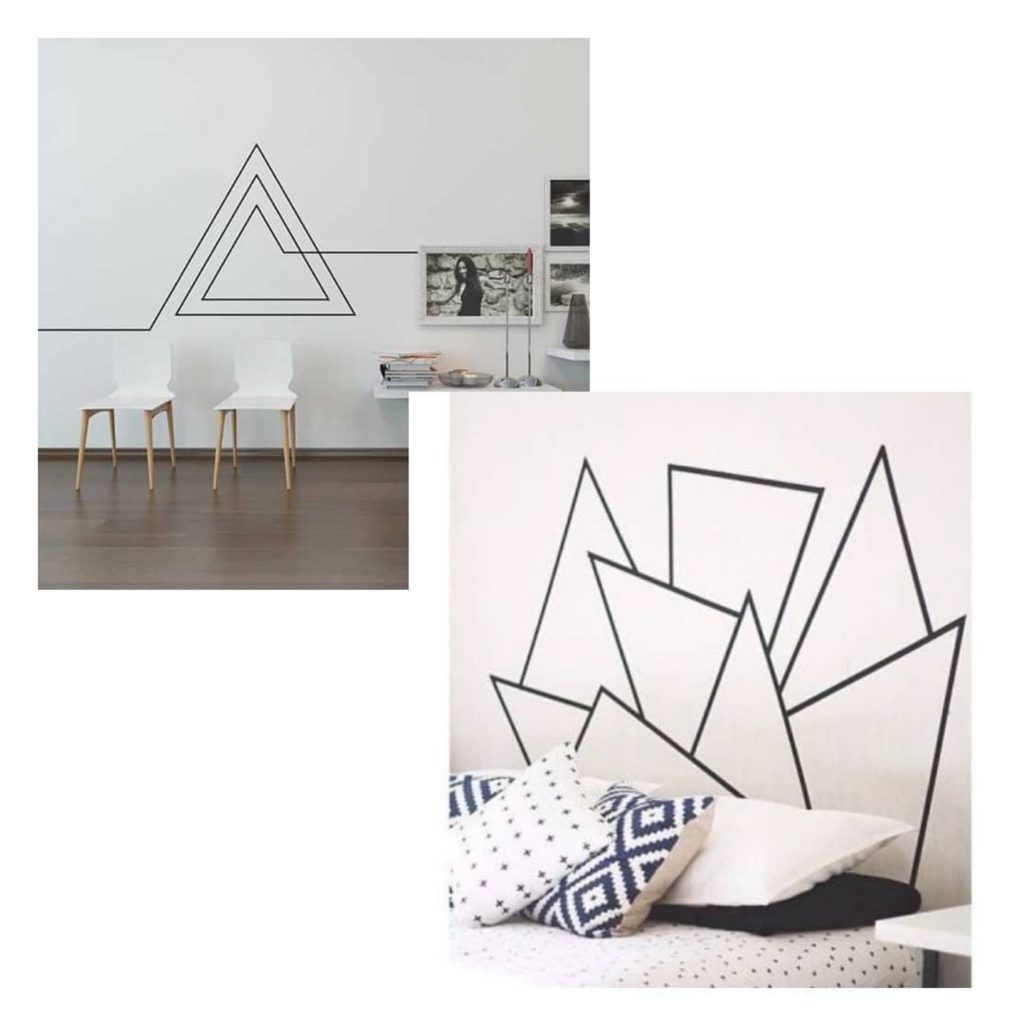 Decoração Minimalista e Barata: O Poder da Fita Isolante na Sua Casa