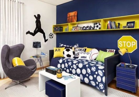 cores para quarto de adolescente homem