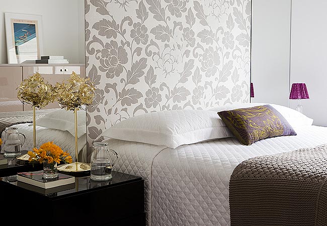 cores de papel de parede para quarto aconchegante