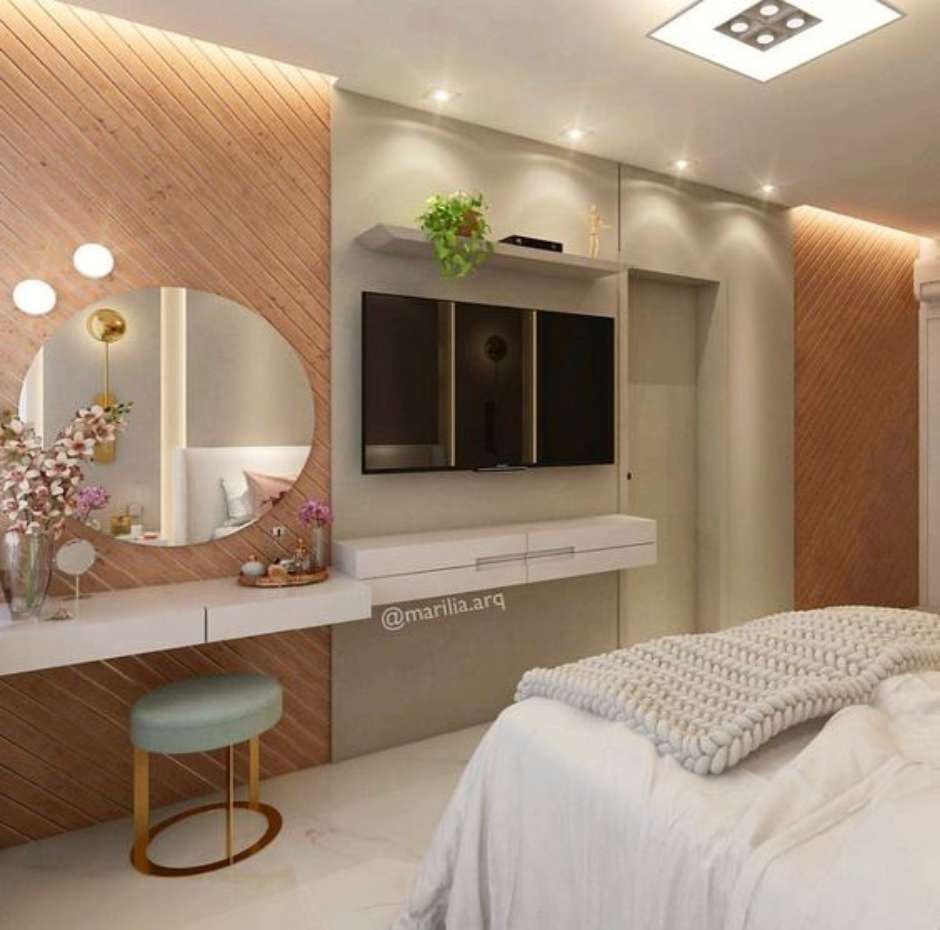 Penteadeira Suspensa: A solução ideal para quartos pequenos