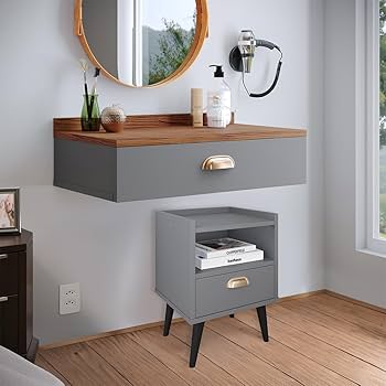 decoração de quarto de casal com penteadeira