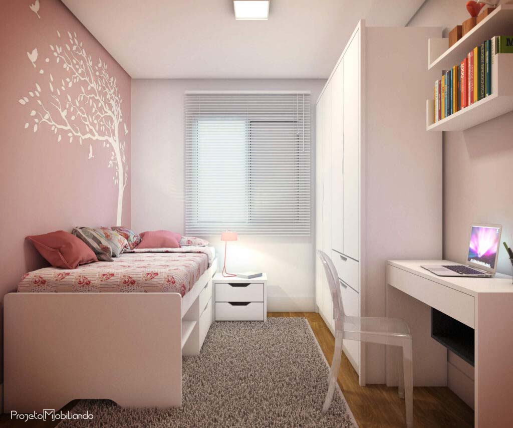 DIY: Decoração de Quarto de Solteiro Feminino Sem Gastar Muito