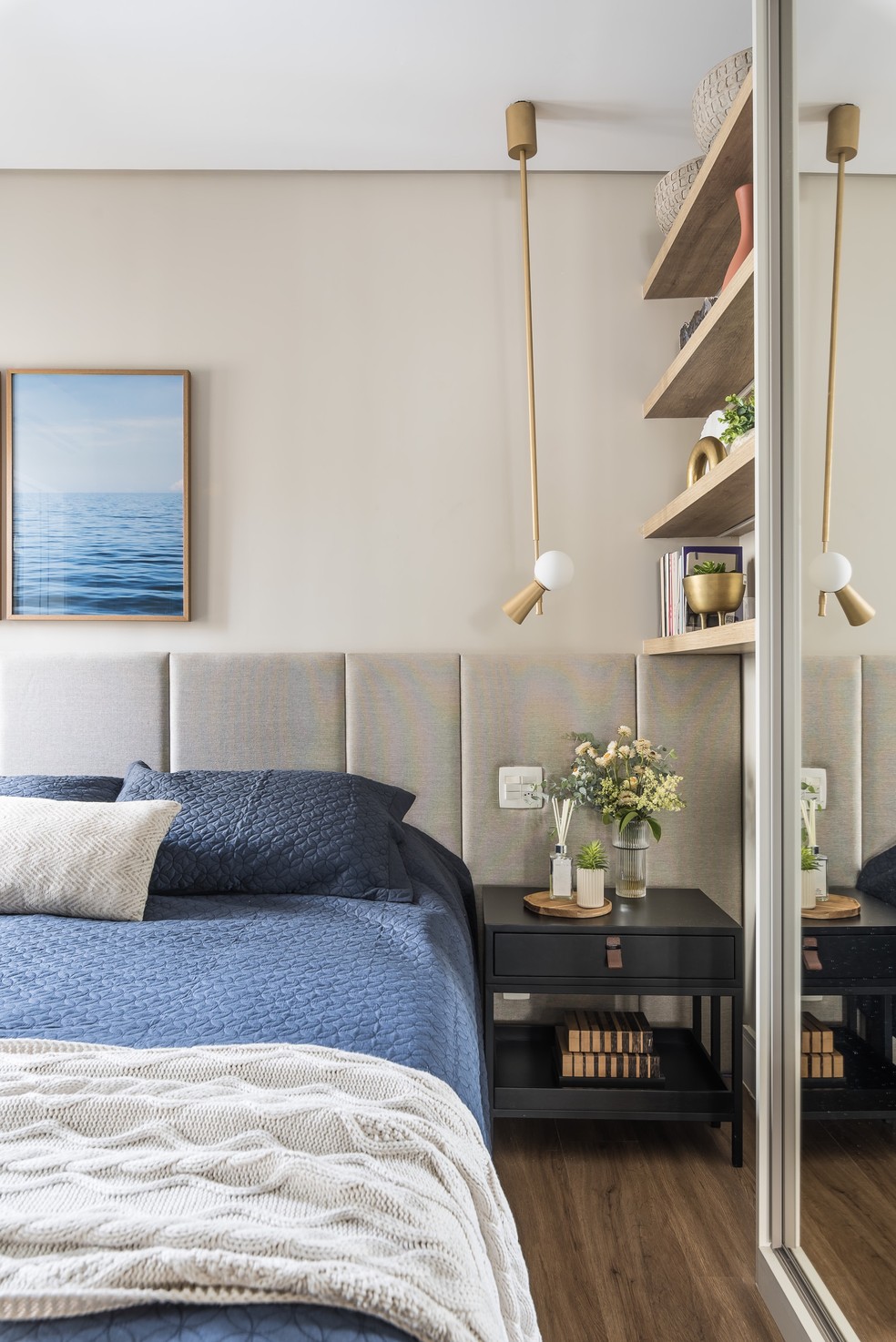 decoração de quarto de solteiro masculino