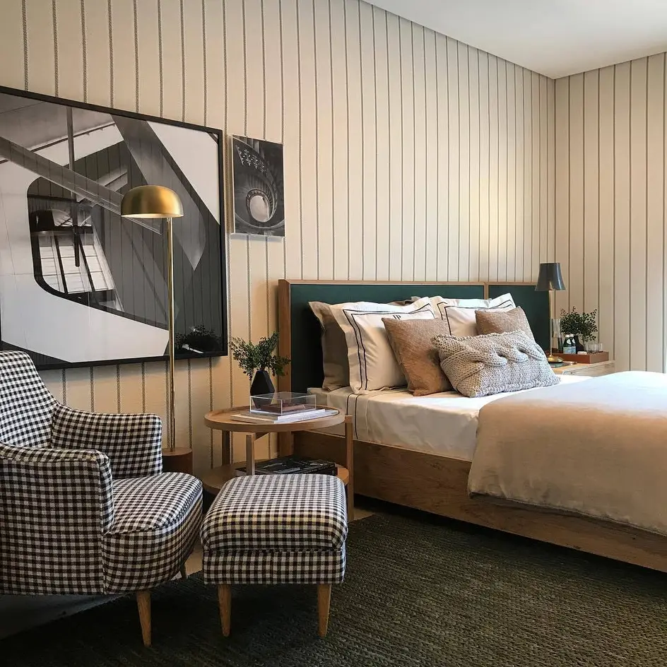 decoração de quarto de solteiro masculino