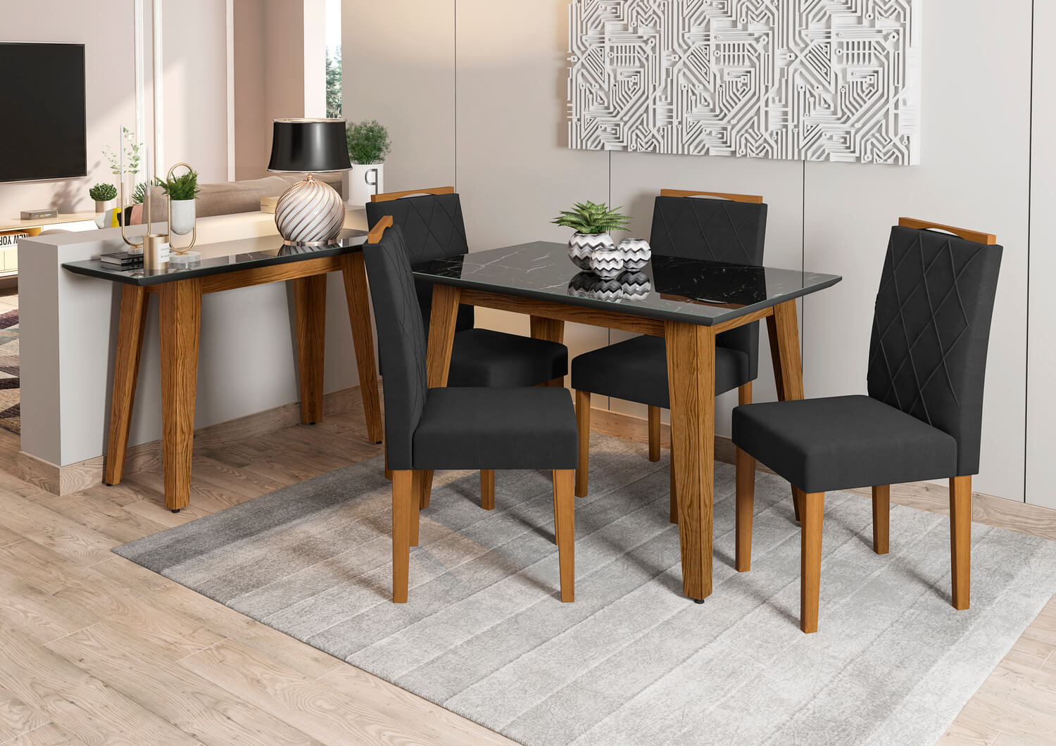 Móveis Multifuncionais para Salas de Jantar Pequenas