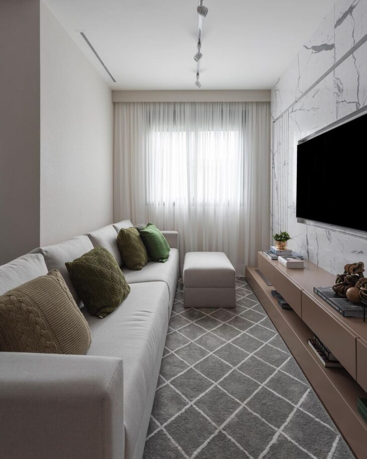 móveis inteligentes para sala de tv reduzida