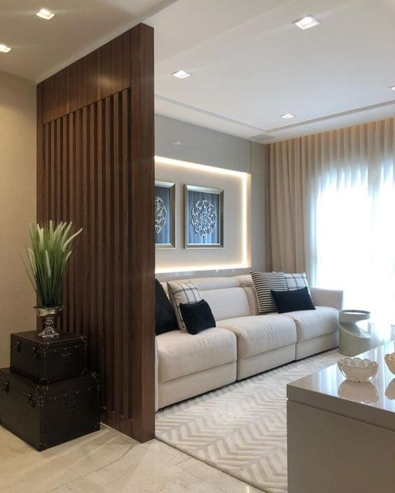 como otimizar espaço sala de tv pequena