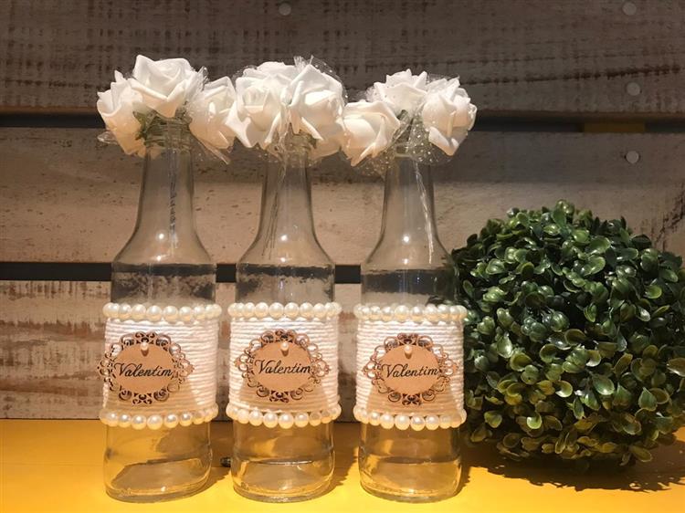 Decoração de Eventos com Garrafas Recicladas