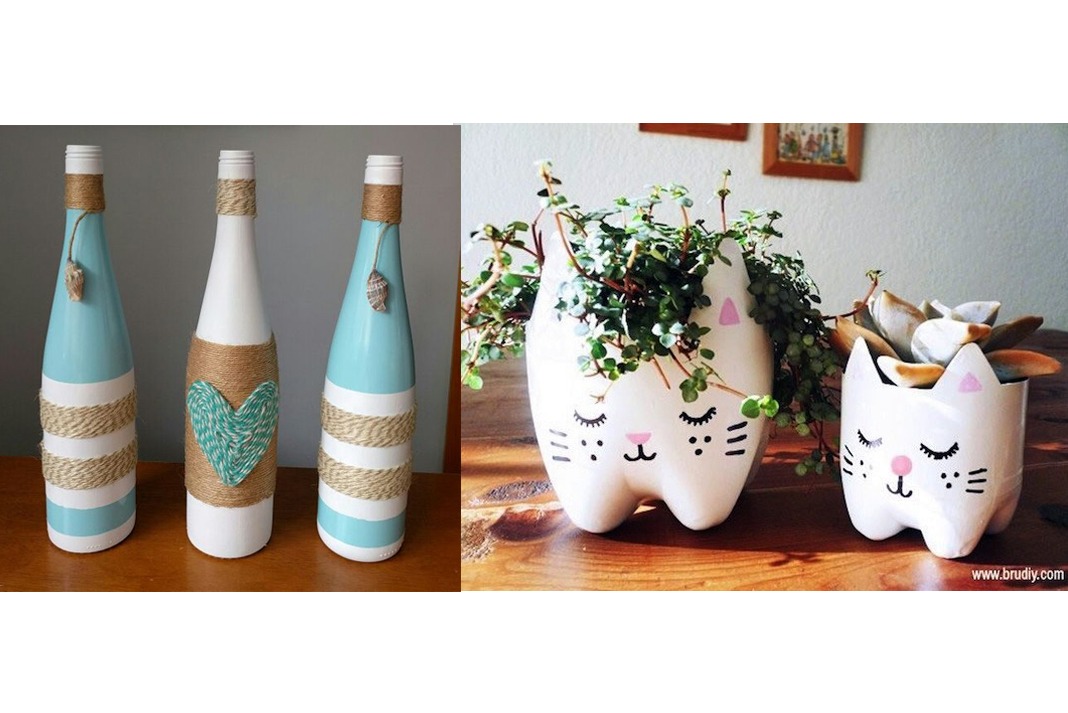 Decoração Em Garrafas