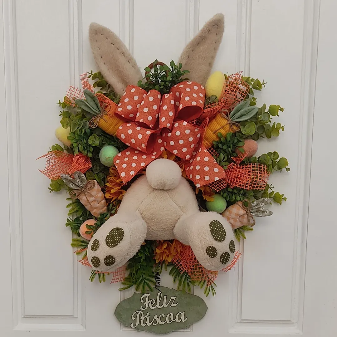 ideias de decoração de páscoa natural e rústica
