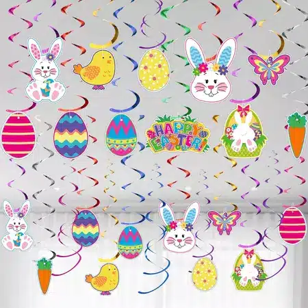 decoração de páscoa barata vs decoração de páscoa luxuosa