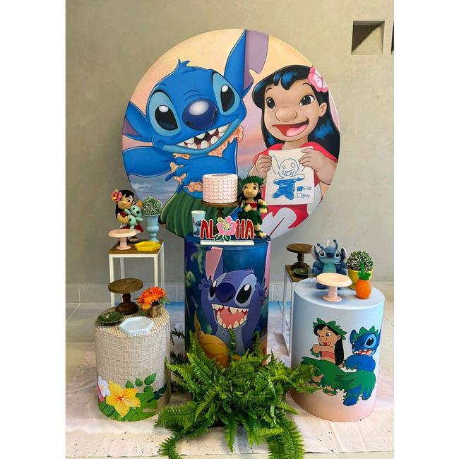 decoração festa Stitch