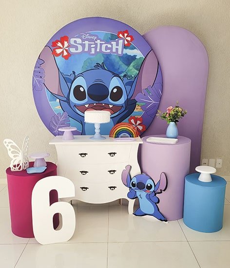 adesivo parede Stitch